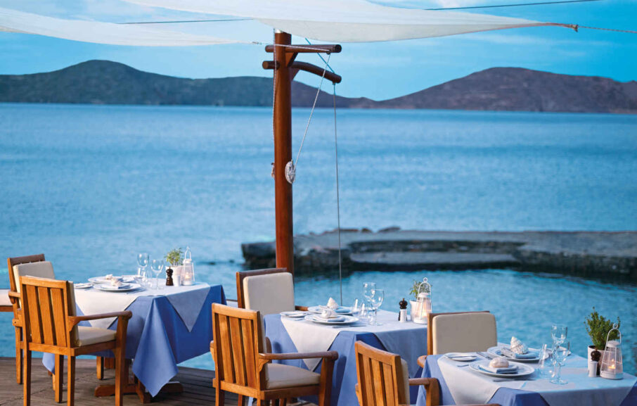 Yacht Club, hôtel Elounda Mare, Crète, Grèce