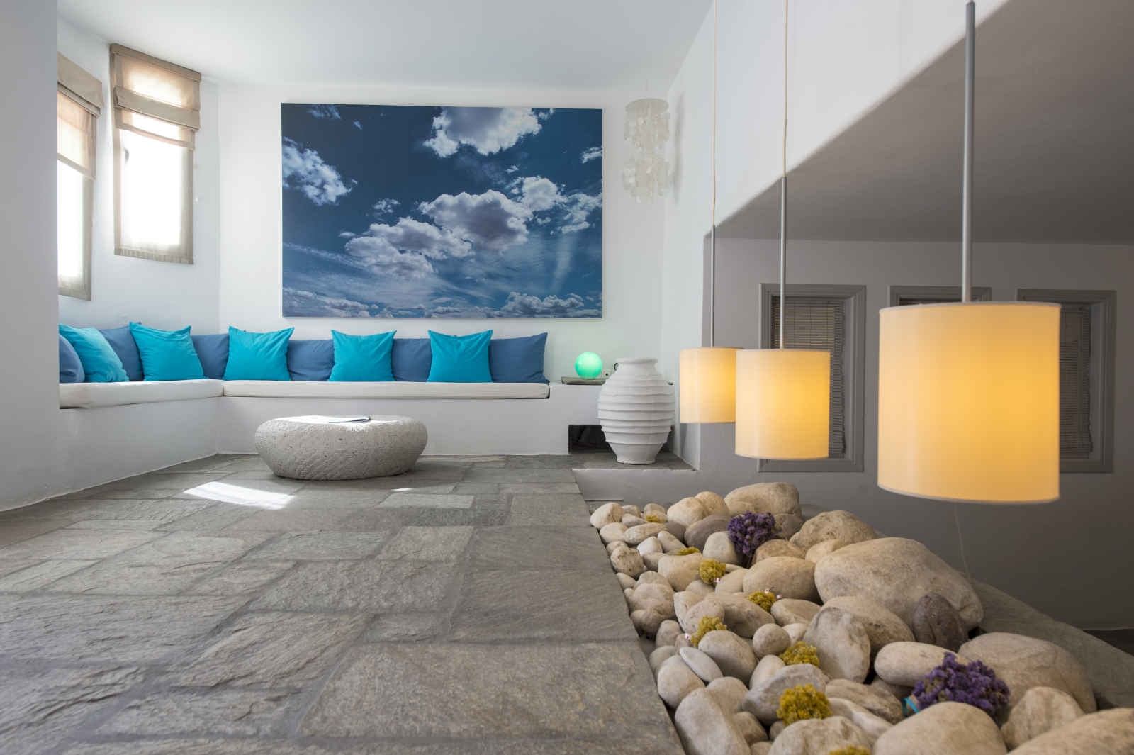 Lobby, Kanale’s Rooms & Suites, Paros, Grèce