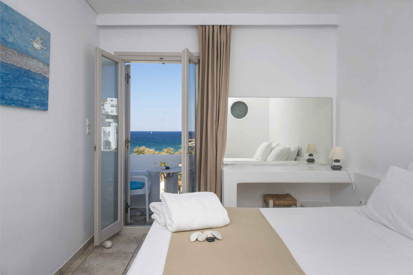 Junior Suite vue mer, Kanale’s Rooms & Suites, Paros, Grèce