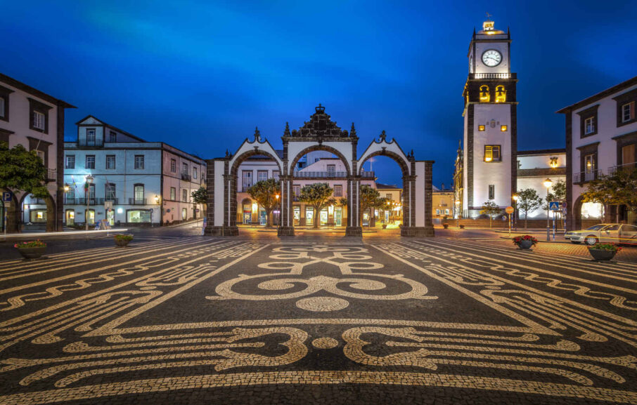 Portas da Cidade de Ponta Delgada, Açores, Portugal