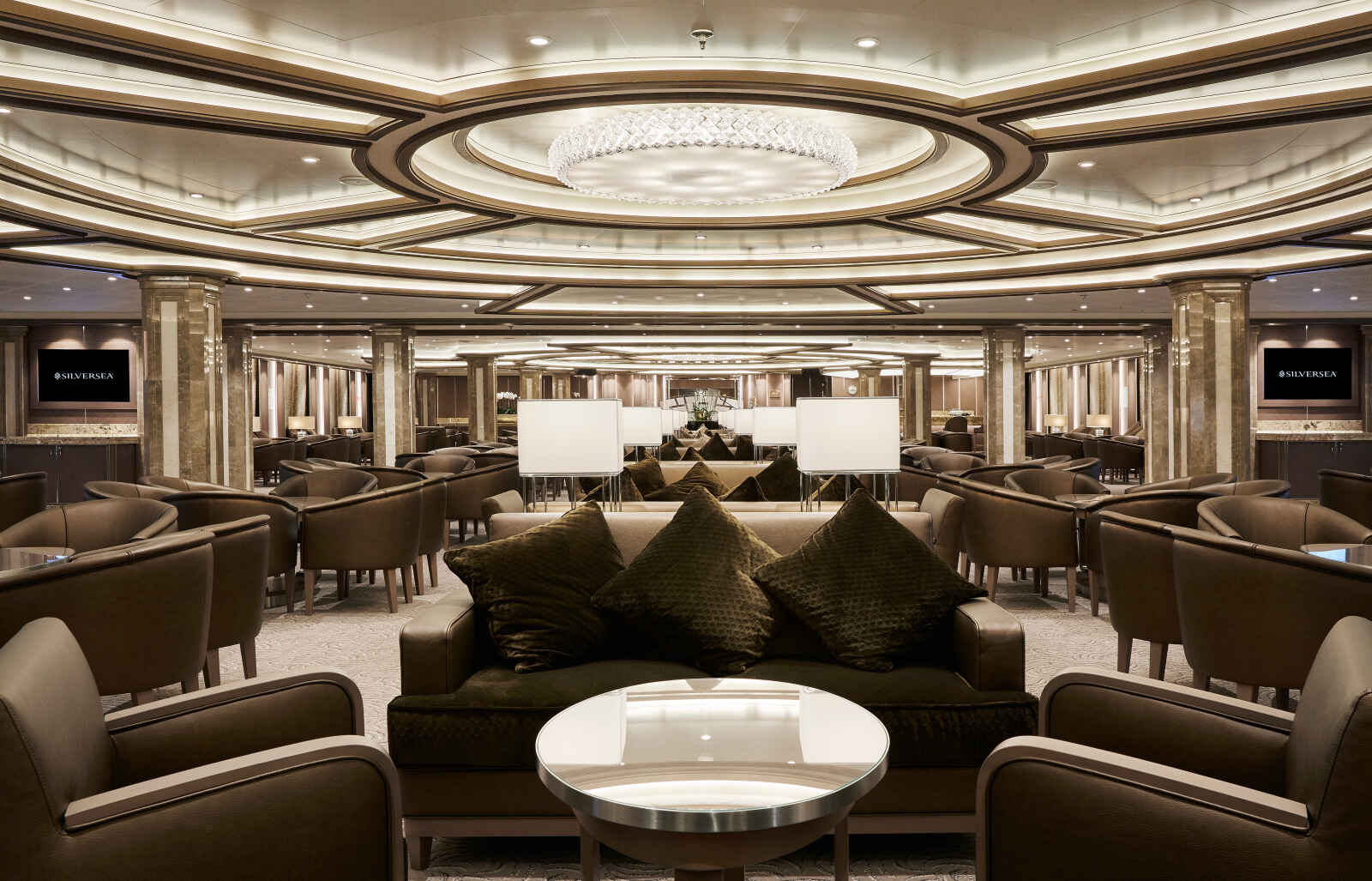 Lobby, Silver Muse, Silversea Cruises