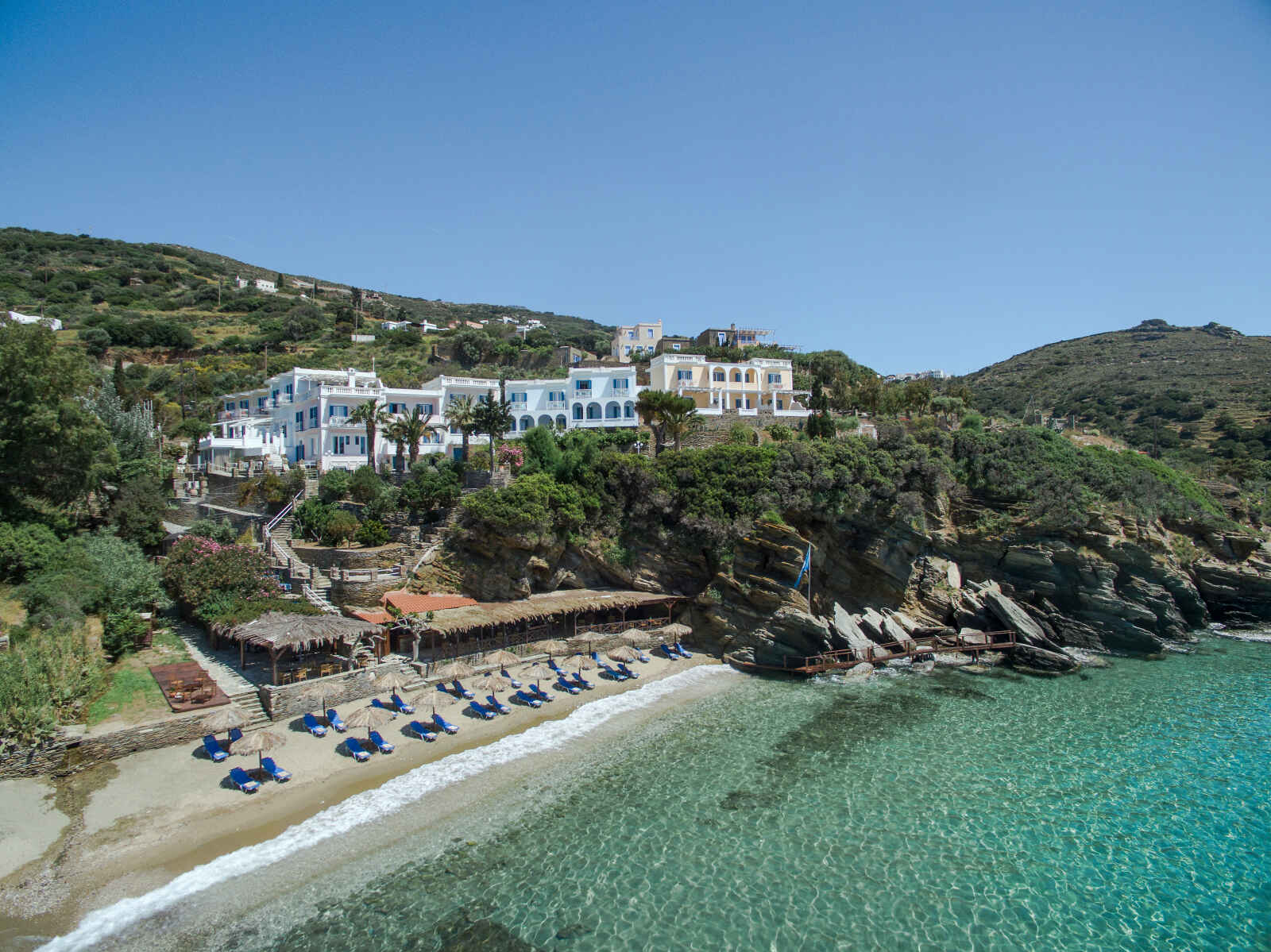 Grèce : Aneroussa Beach Hotel Andros