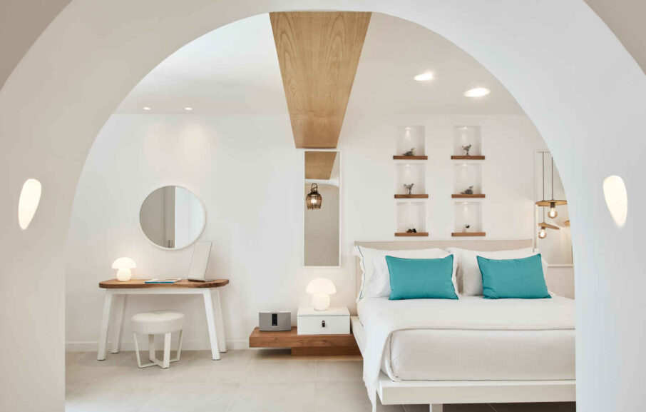 The Ultimate Suite, Hotel Nikki Beach Santorini, santorin, Grèce.
