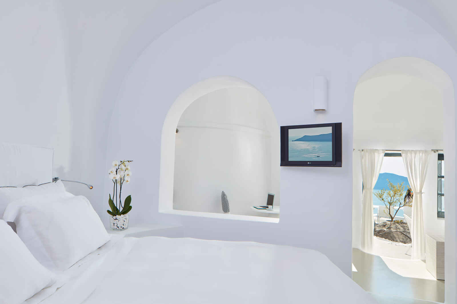 Junior Suite, Hôtel Sun Rocks Santorini, Santorin, Grèce.