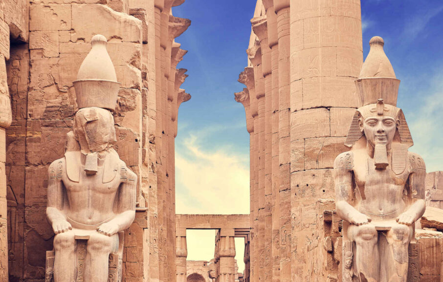 Statue de Ramsès II, Louxor, Égypte