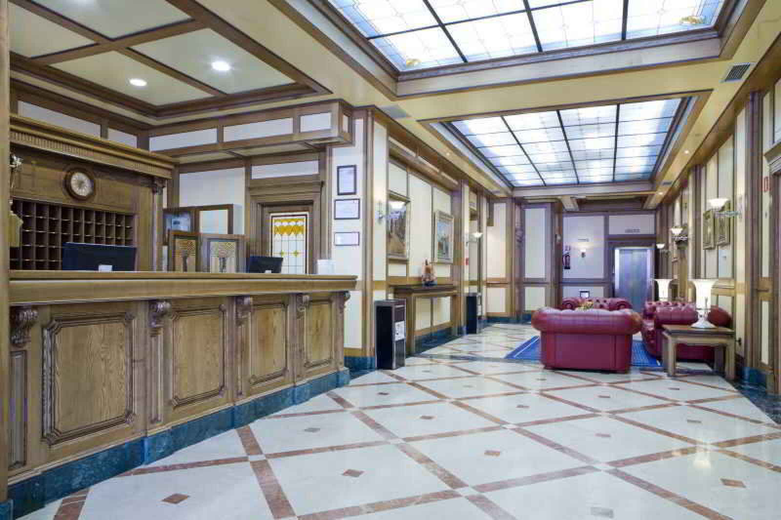 Lobby, Hôtel Il Castillas, Madrid, Espagne