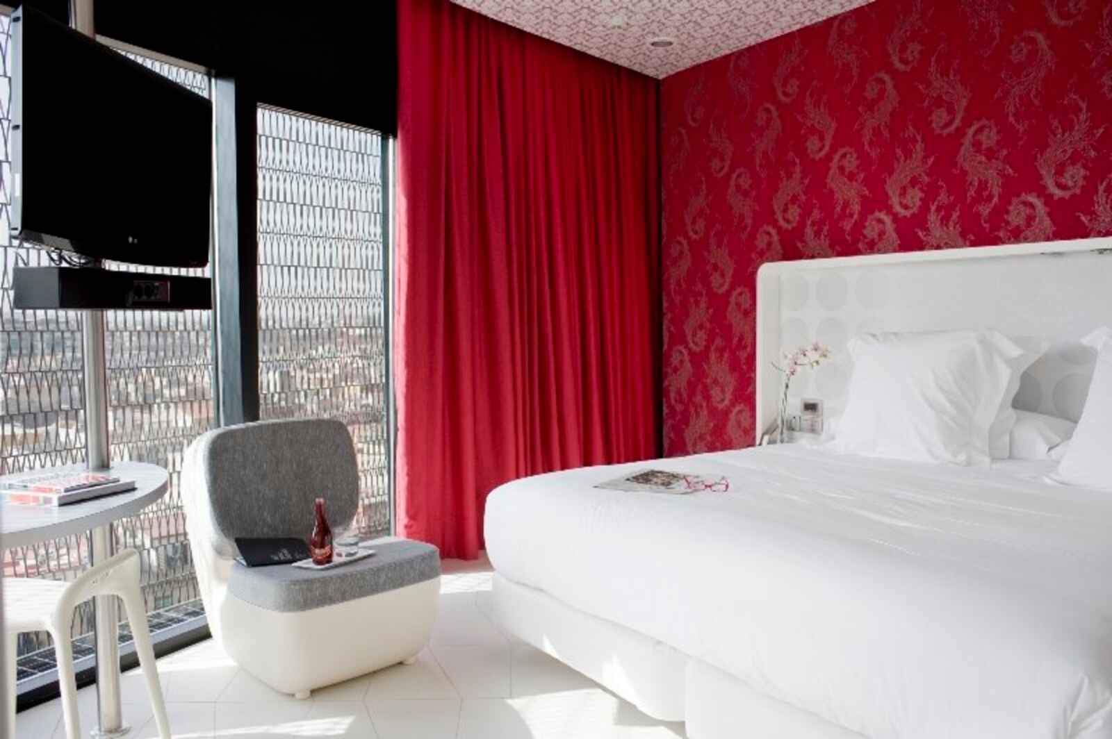 Junior suite, Hôtel Barcelo Raval, Barcelone, Espagne