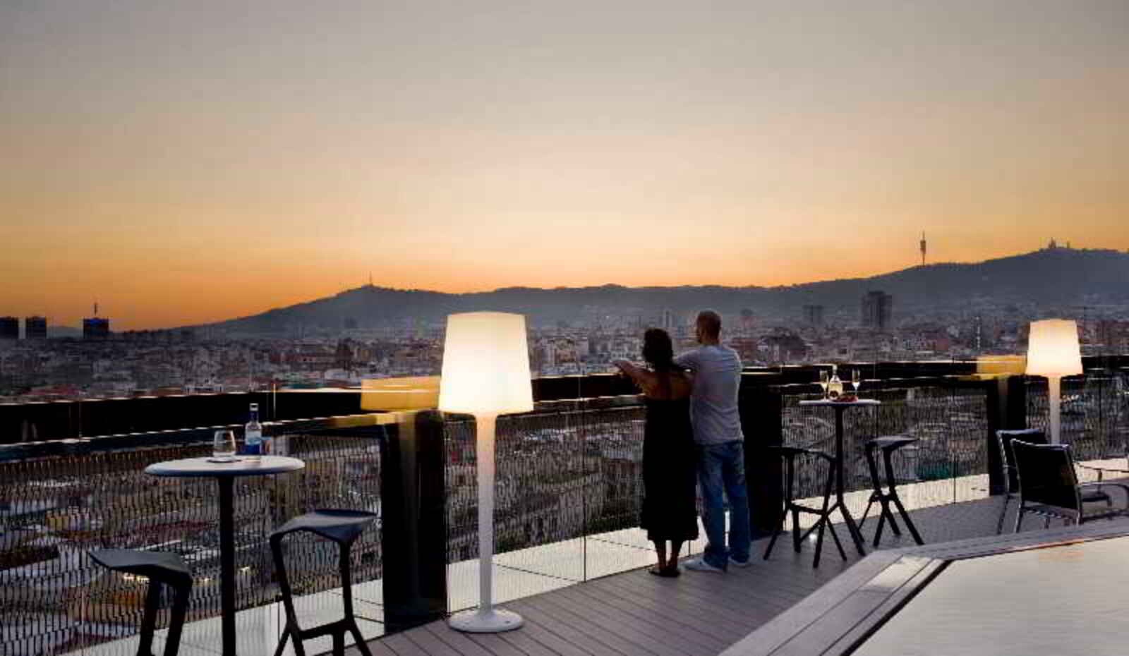 360° Terrace, Hôtel Barcelo Raval, Barcelone, Espagne