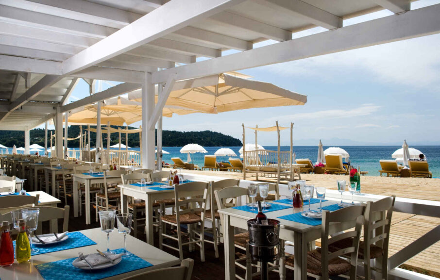 Ammos Restaurant, Hôtel Princess Resort, Skiathos, Grèce
