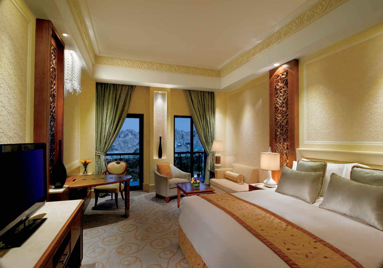 Chambre Deluxe Mountain View, Al Bustan Palace, A Ritz-Carton Hotel, Oman
