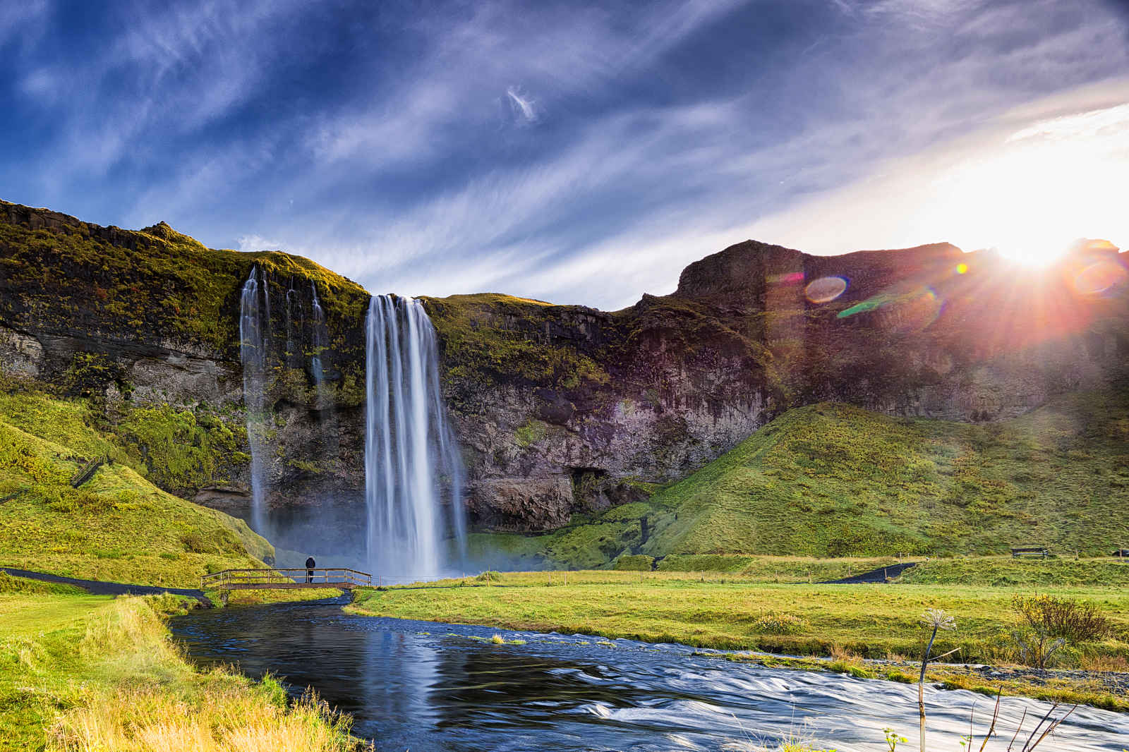 Chute de Seljalandsfoss, Islande, Europe