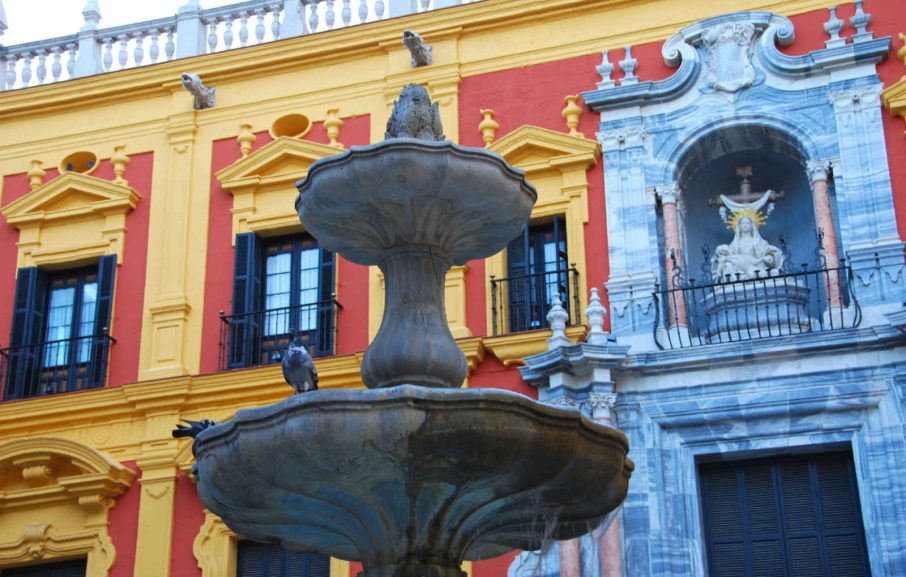 Fontaine, Malaga, Andalousie