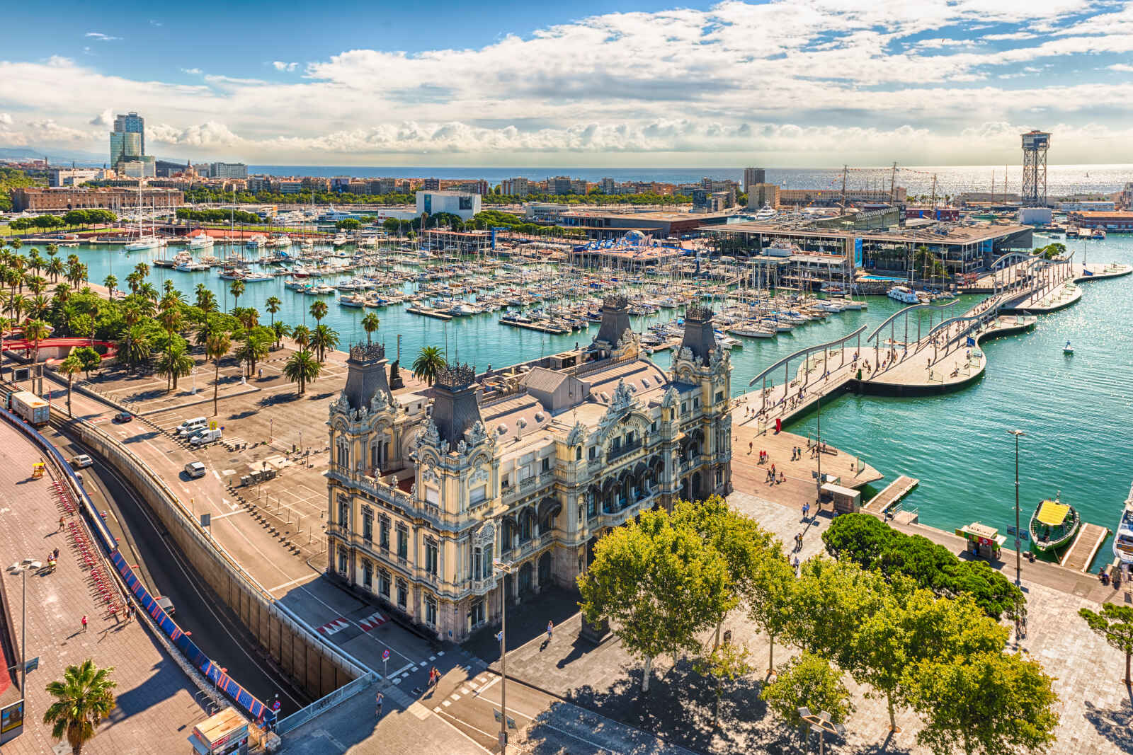 Vieux port, Barcelone, Catalogne, Espagne