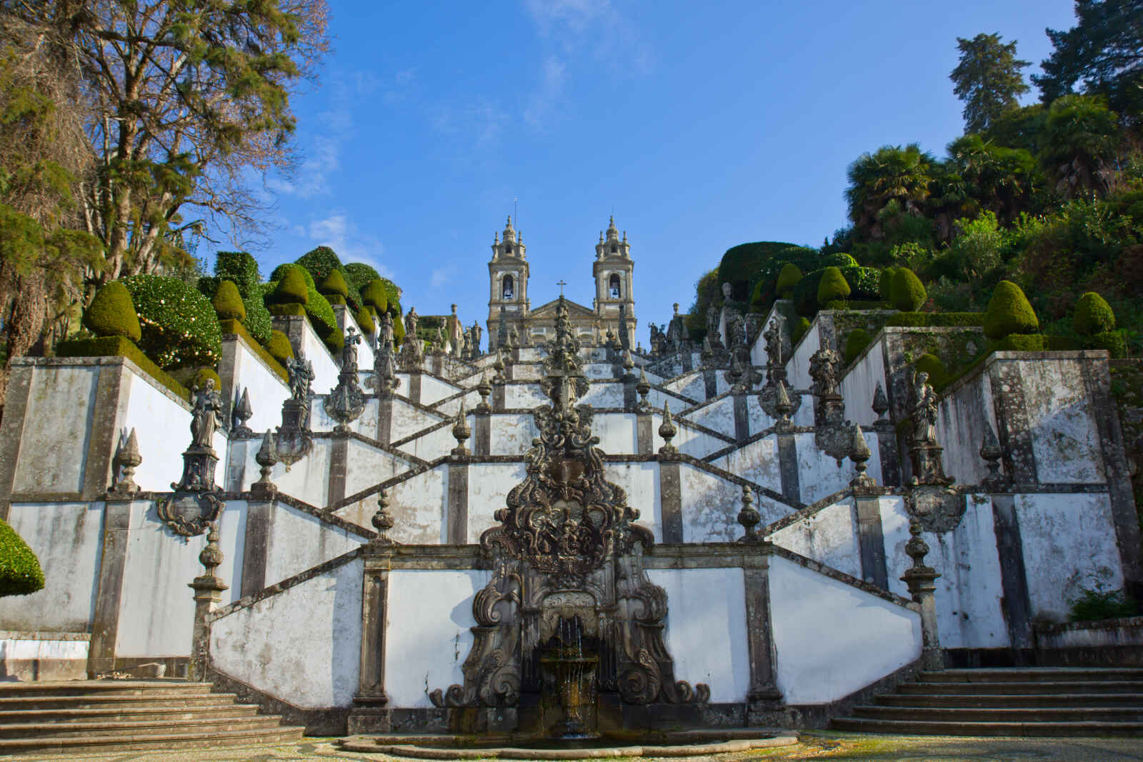 Sanctuaire du Bon Jésus du Mont, Braga, Portugal