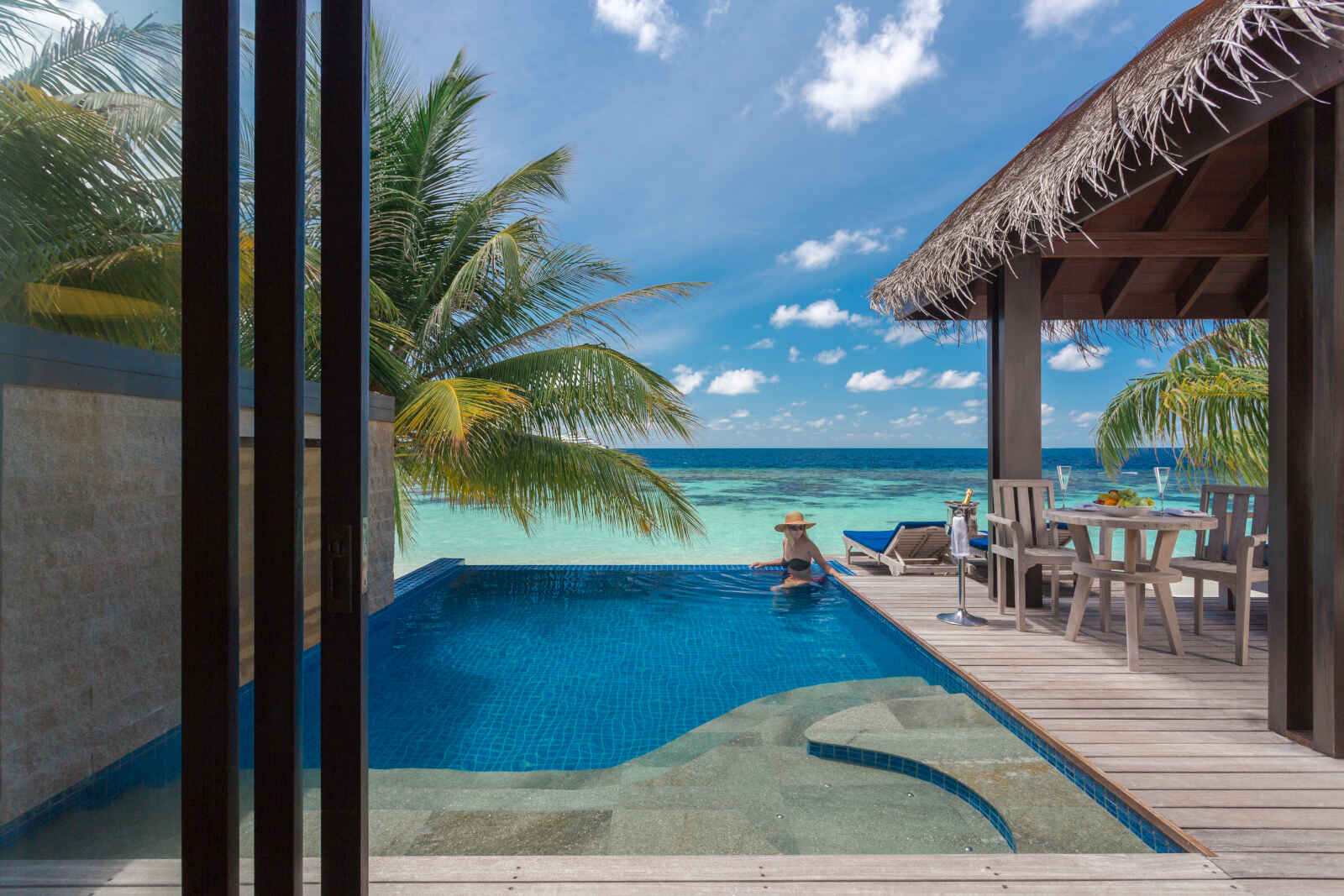 Beach Pool Villa, Hôtel Bandos, Atoll de Malé, Maldives