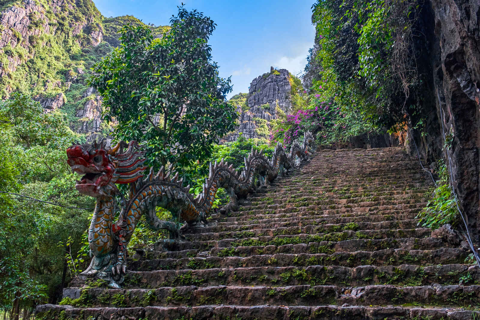 Escalier, Mua Cave, Ninh Binh