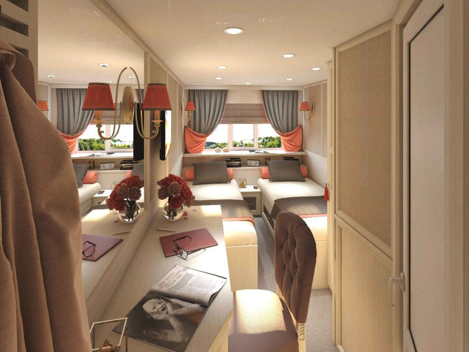 Cabine supérieure double, M/S Crucelake