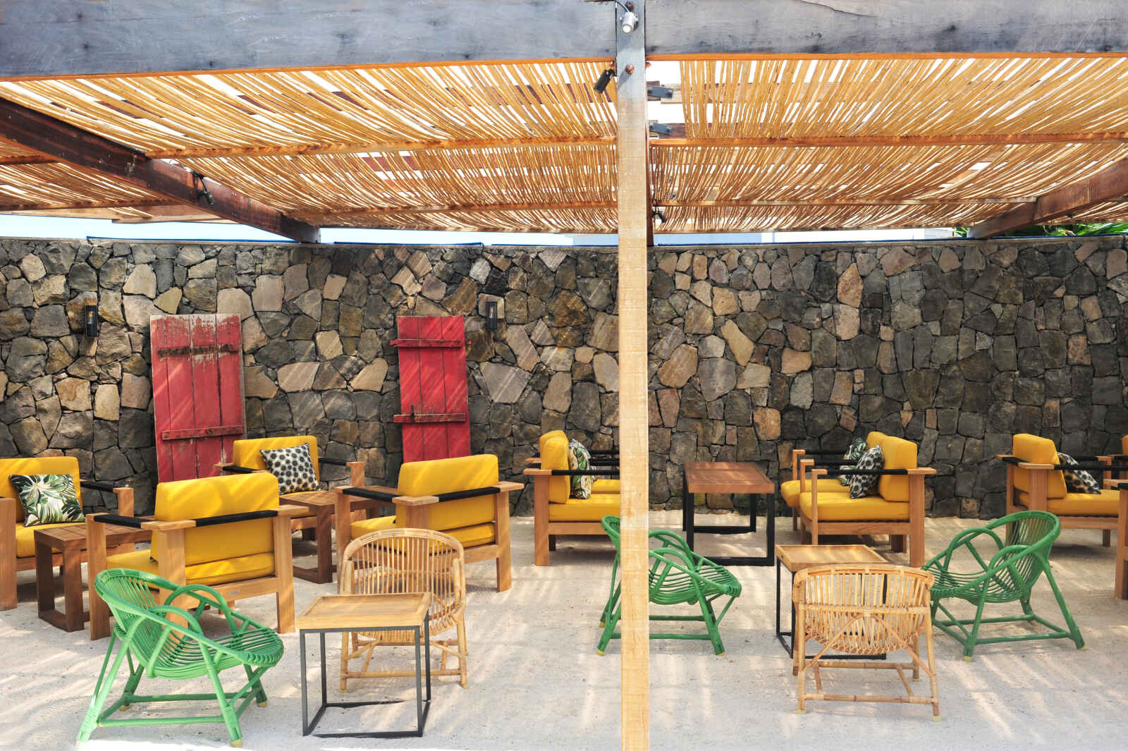 Courtyard, Tekoma Boutik Hotel, Rodrigues