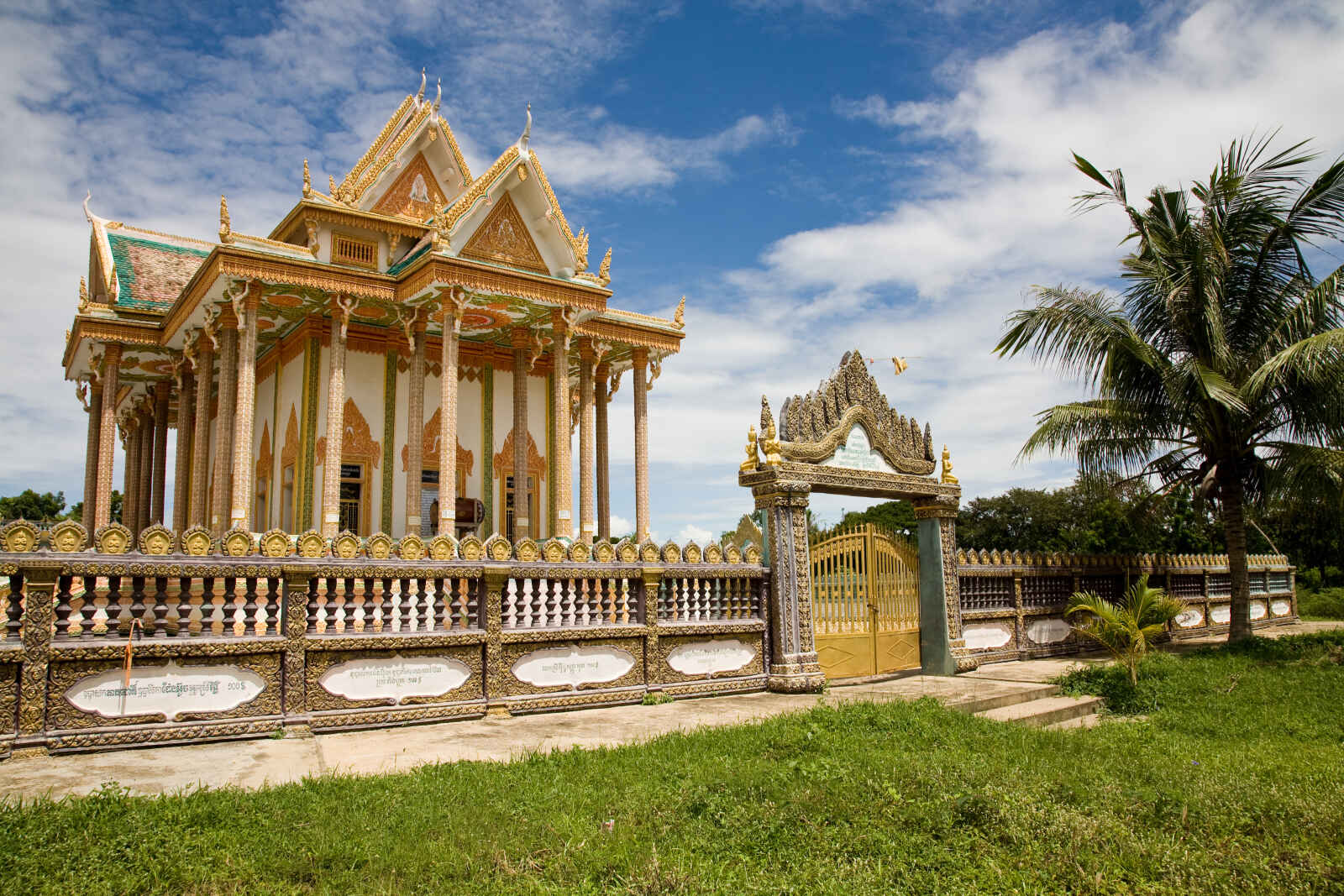 Temple, Battambang, Cambodge