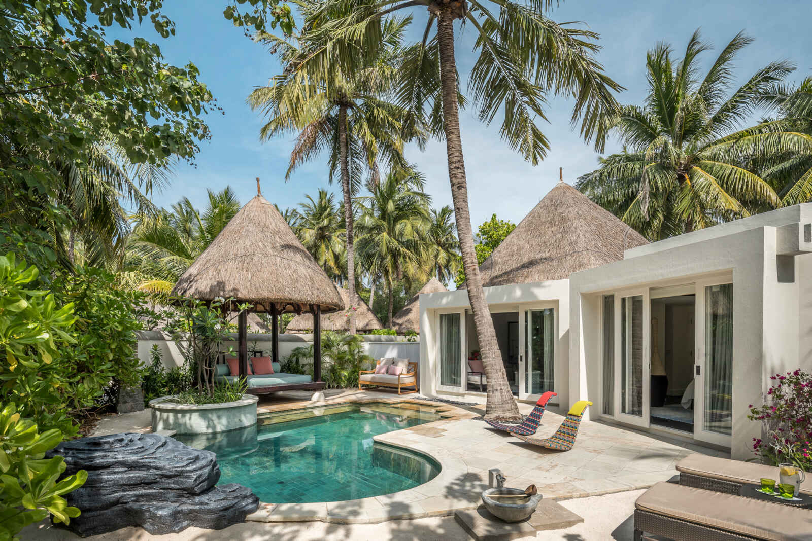 Pavillon plage 2 chambres avec piscine, Four Seasons Resort Maldives à Kuda Huraa