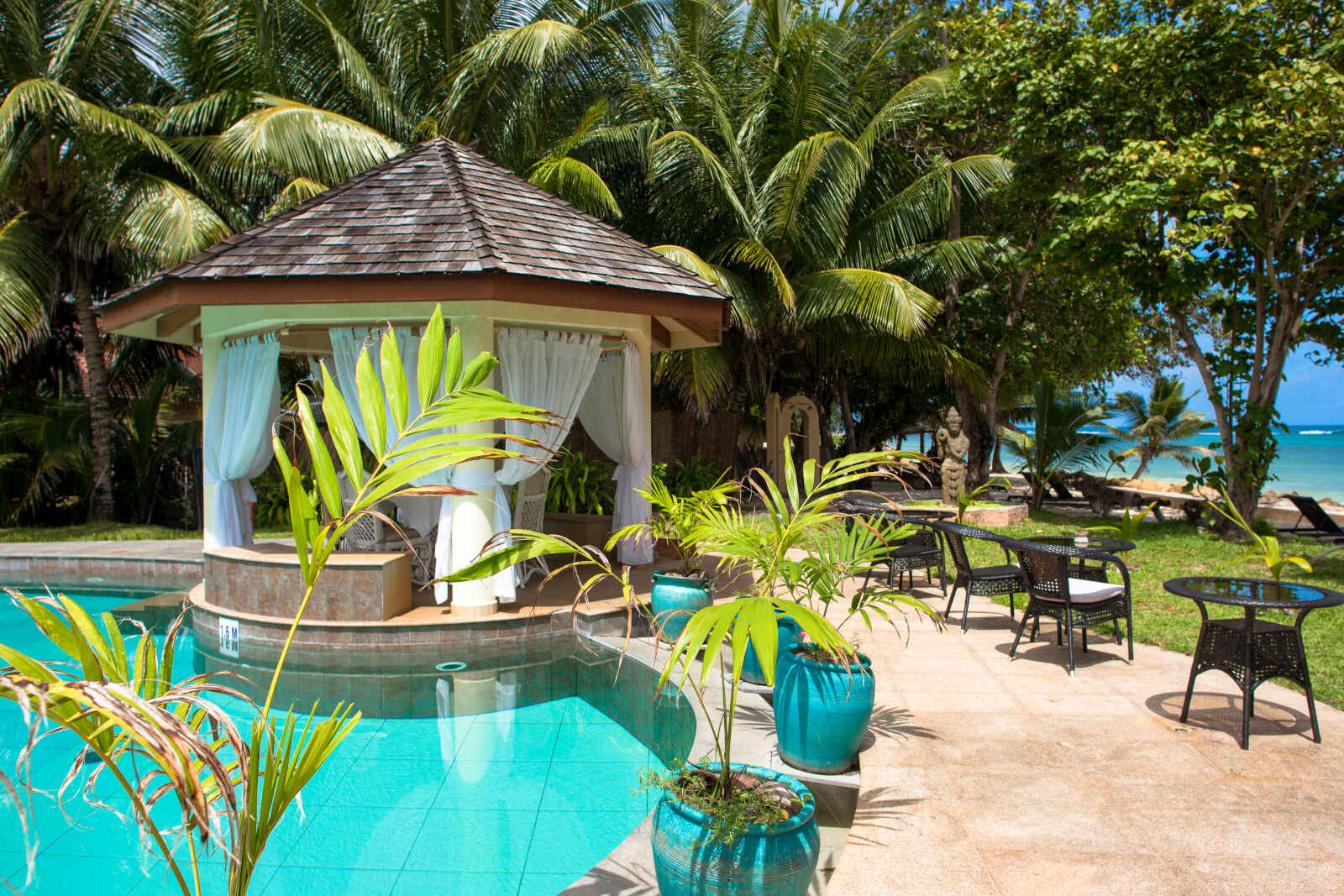 Évènement marriage, Castello Beach Hotel, Seychelles