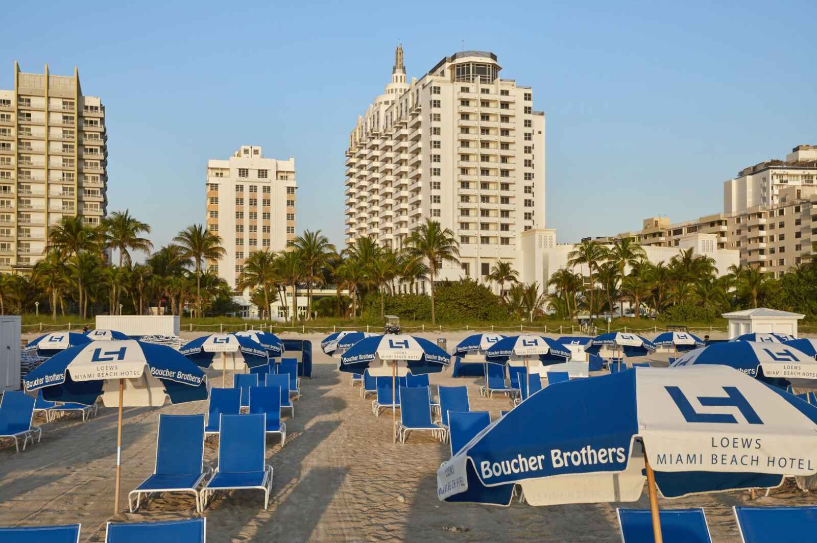 Plage de l'hôtel, Loews Miami Beach Hotel