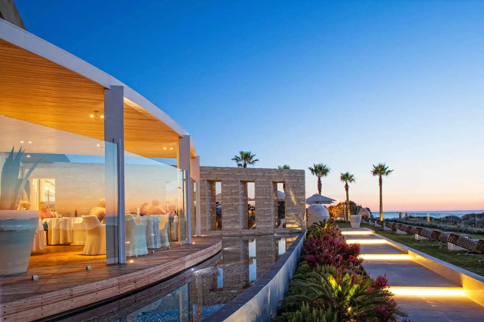 Cuvée Restaurant, Aqua Blu Boutique Hotel & Spa, Kos, Grèce.