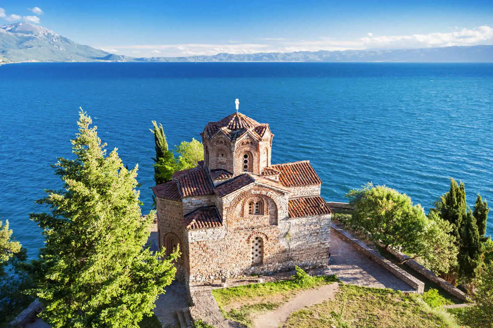 Église Saint-Jean sur le lac Ohrid, Macédoine