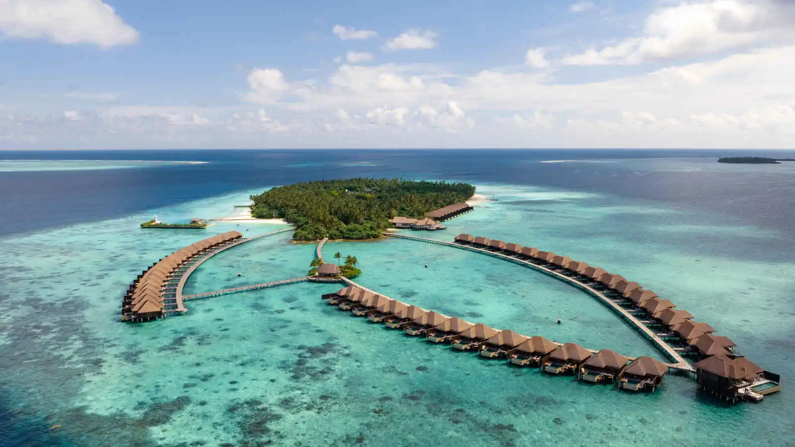 Vue sur le resort, Ayada Maldives