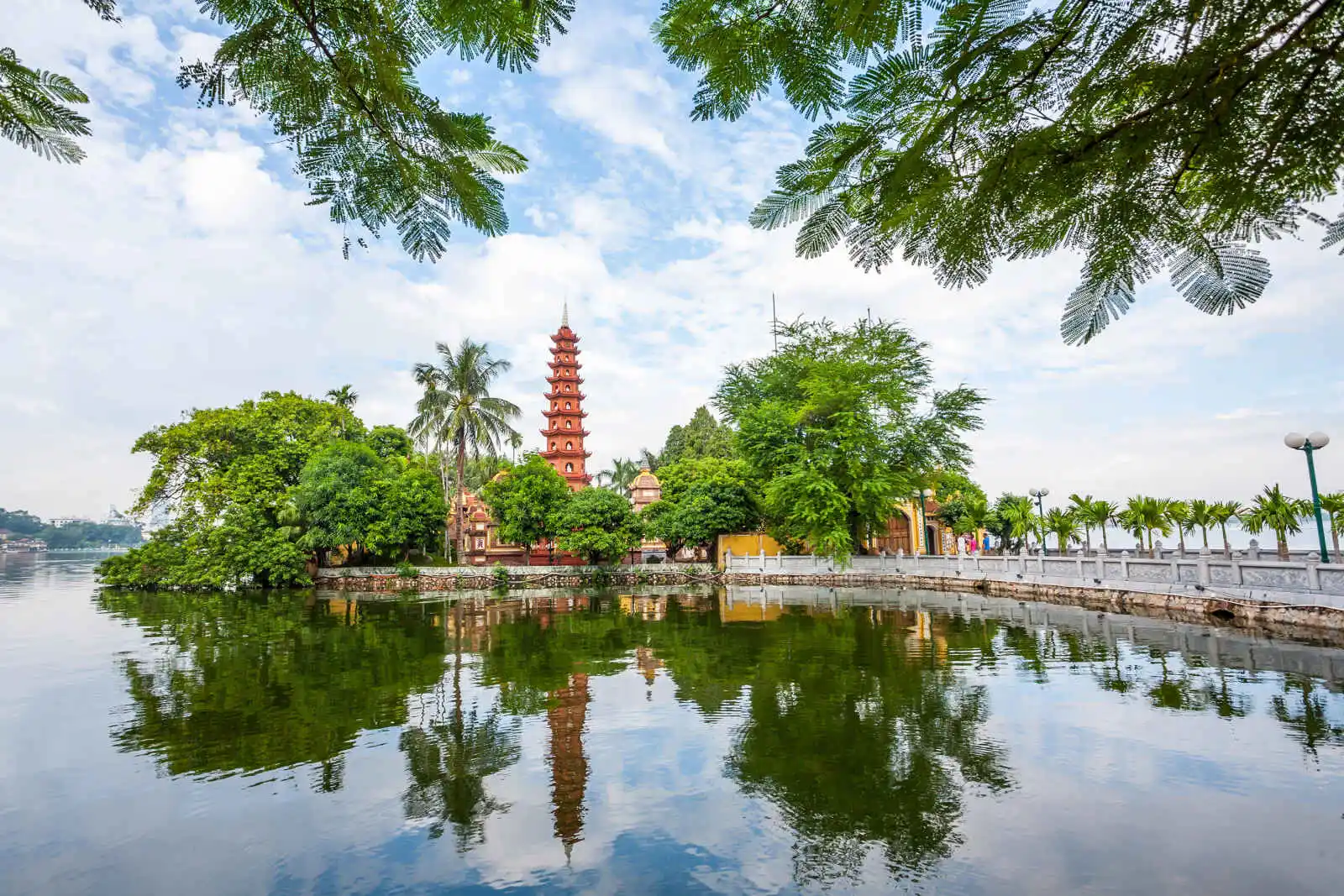 Pagode Tran Quoc, Hanoi, Vietnam