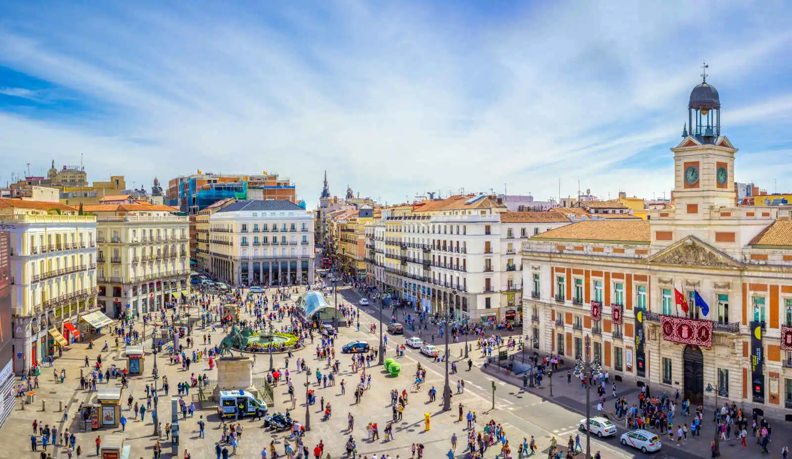 Puerta Del Sol, Madrid, Espagne
