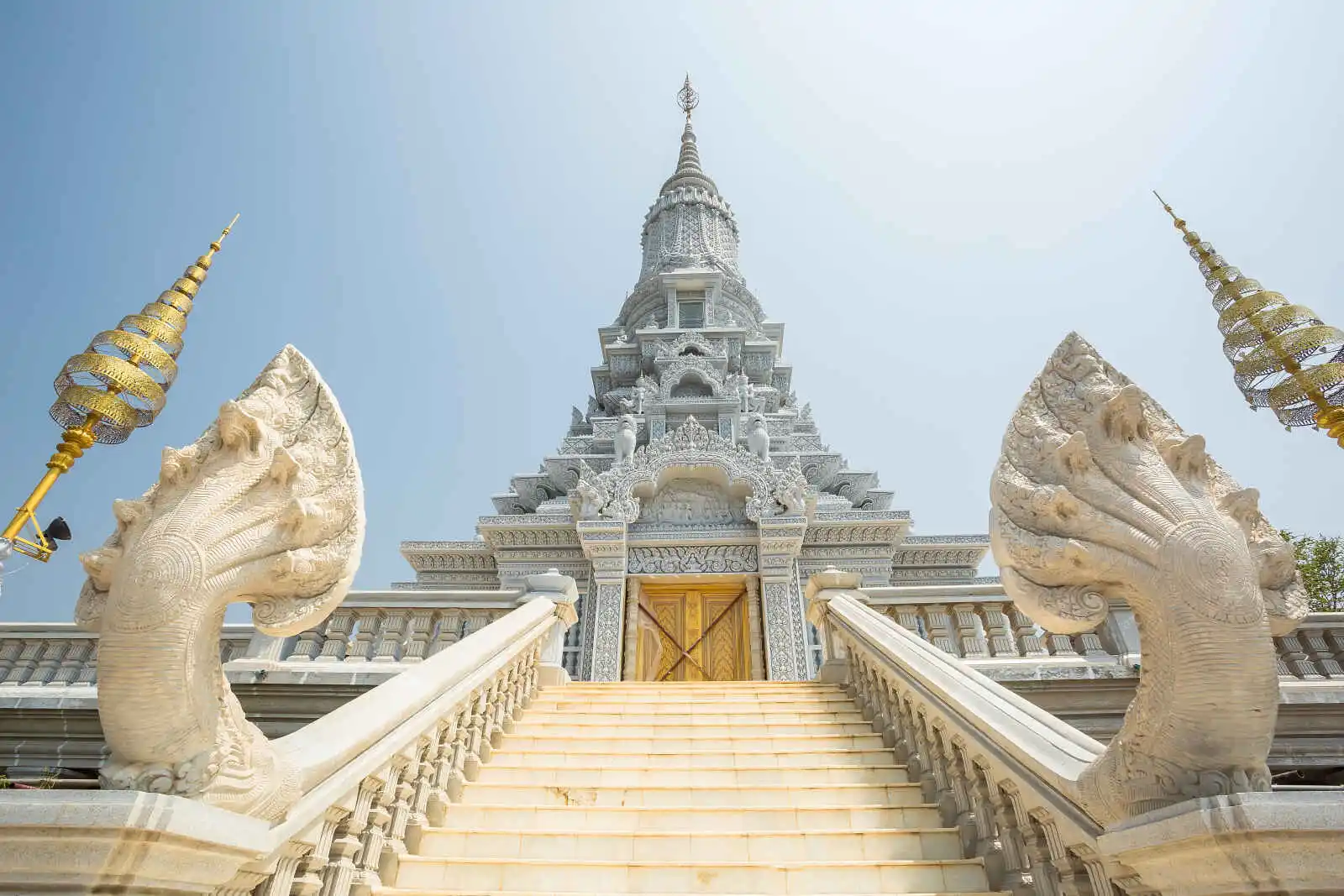 Stupa, Oudong, Cambodge