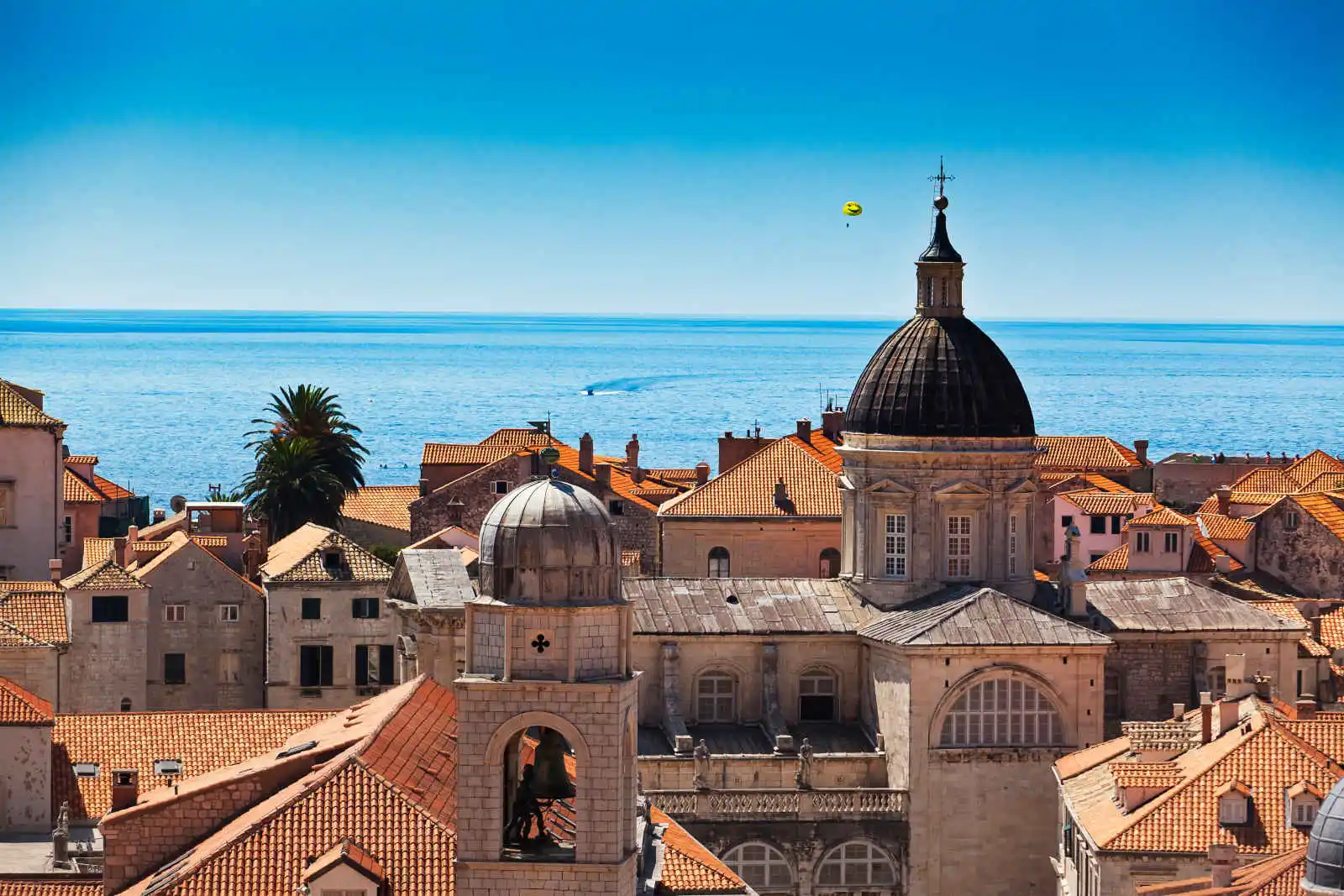 Vue sur les toits de Dubrovnik, Croatie