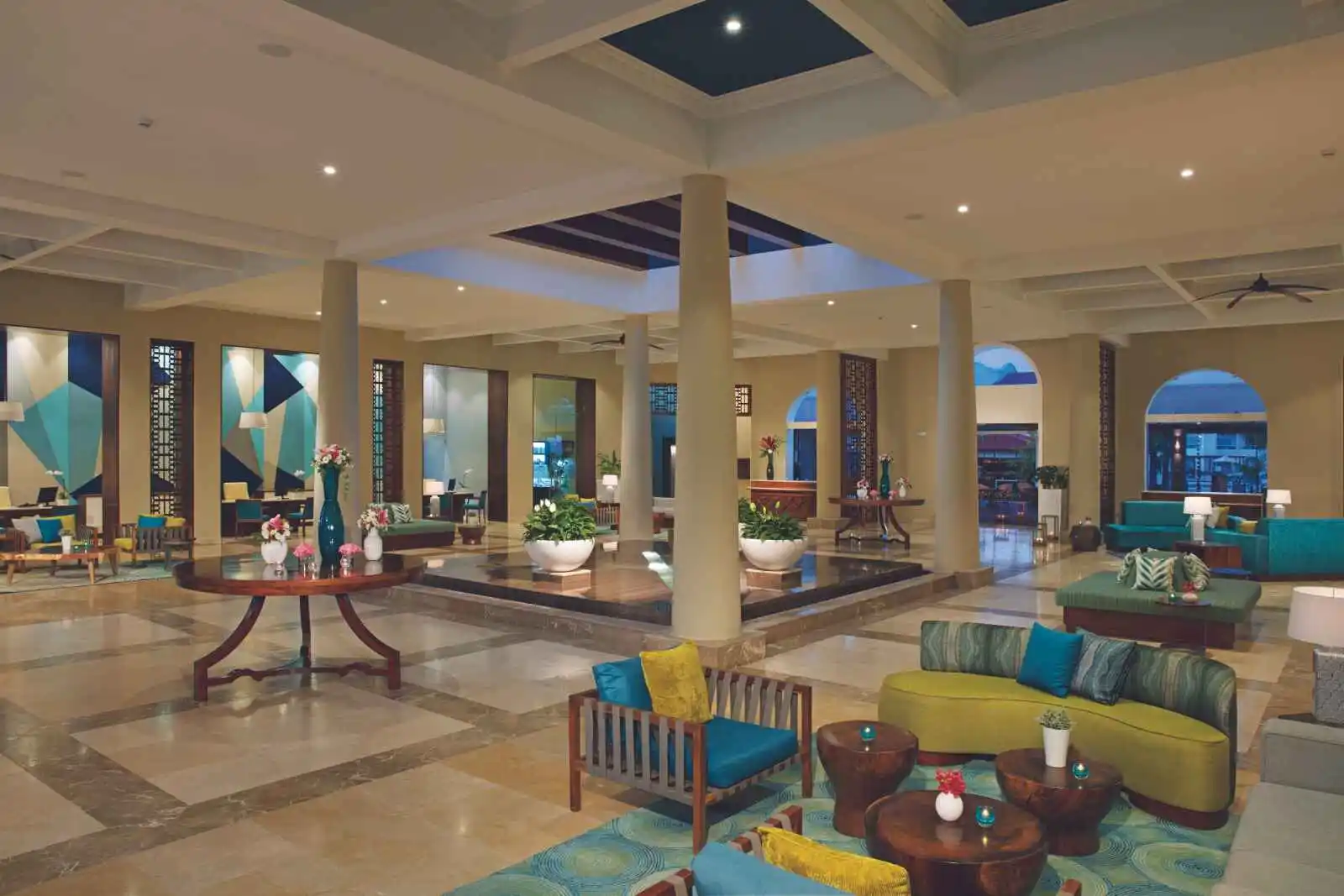 Lobby, Hôtel Dreams Dominicus La Romana, République Dominicaine