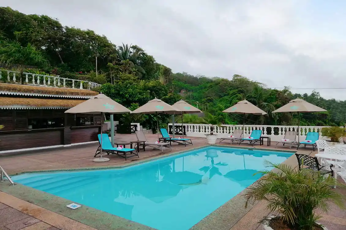 Piscine, Le Relax Hotel & Restaurant, Mahé, Seychelles