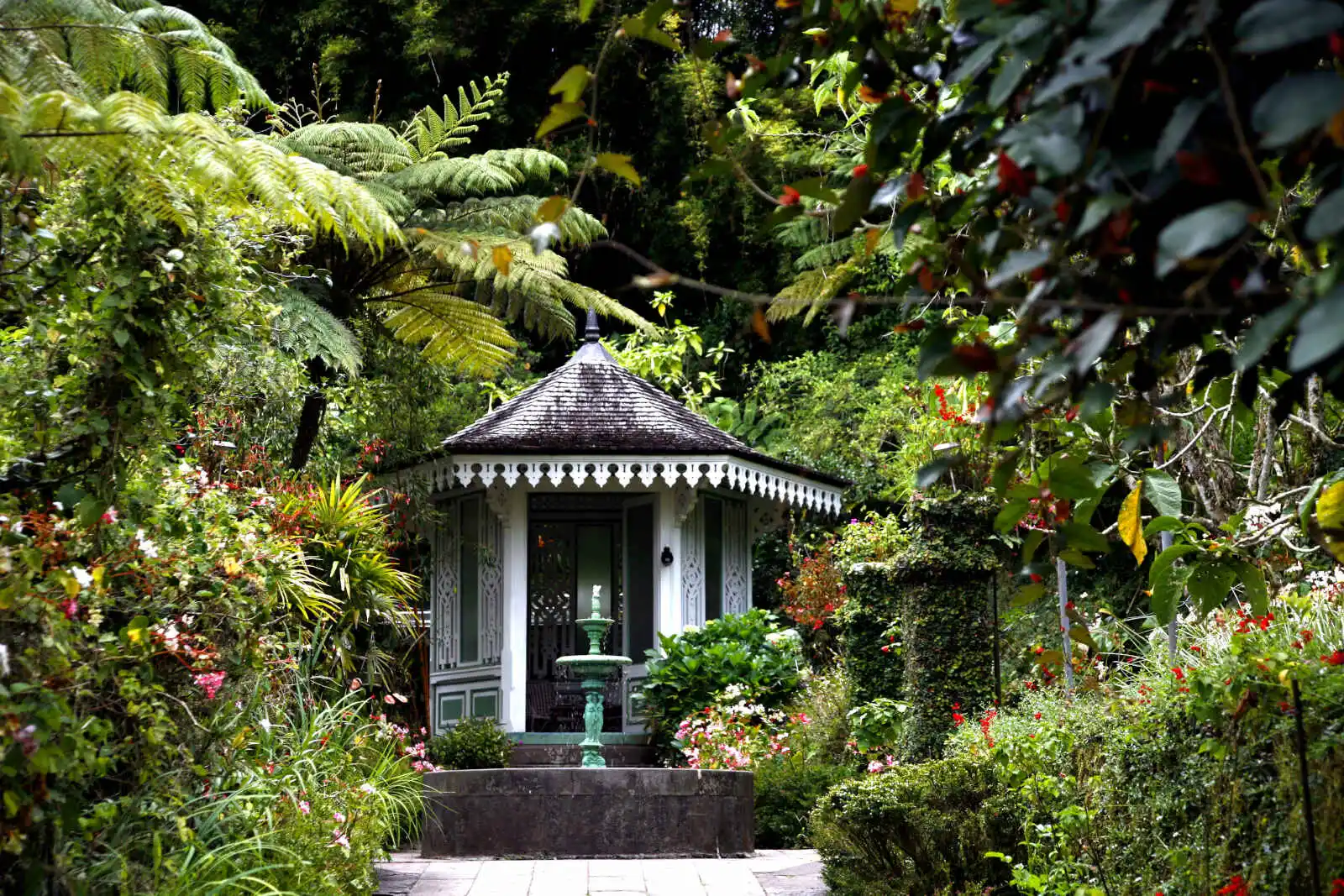 Jardin de la Maison Folio, Hell-Bourg, Île de la Réunion