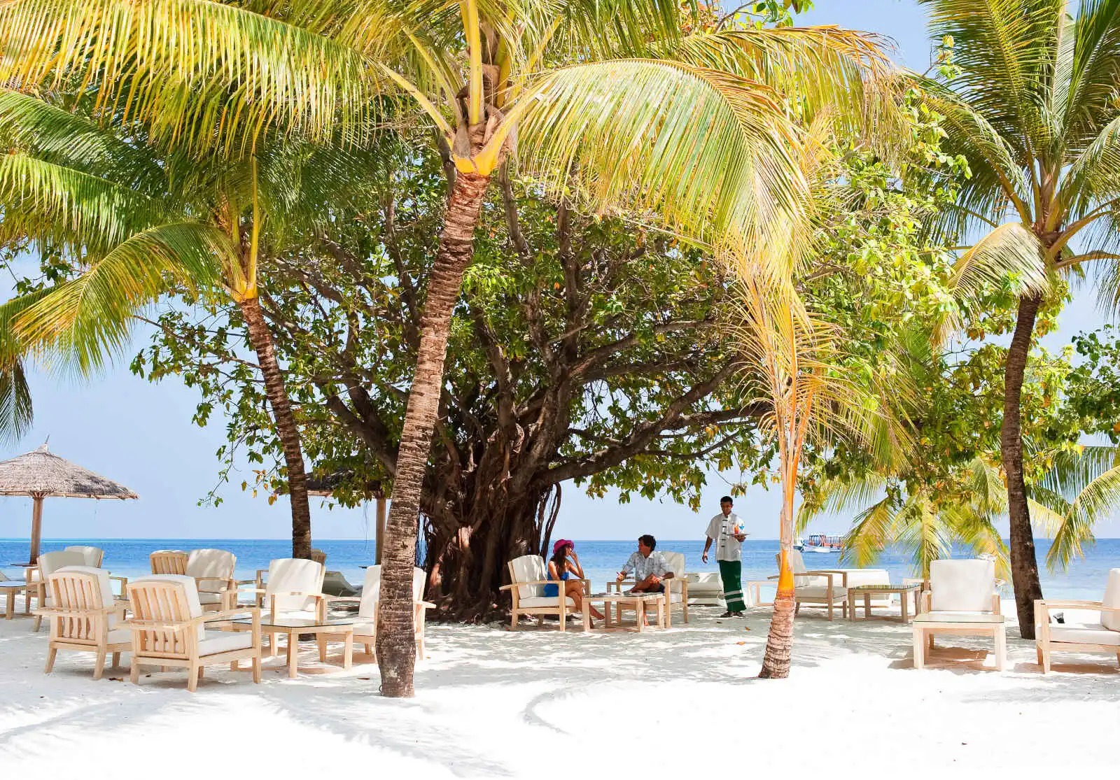 Beach Bar, Diamonds Athuruga, Atoll d'Ari, Maldives