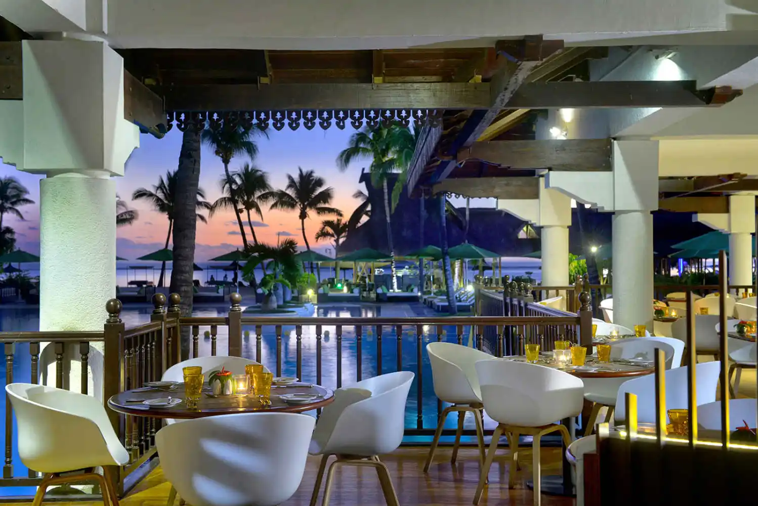 Restaurant Ravinala, Sofitel Mauritius Imperial Resort and Spa, Flic en Flac, Île Maurice