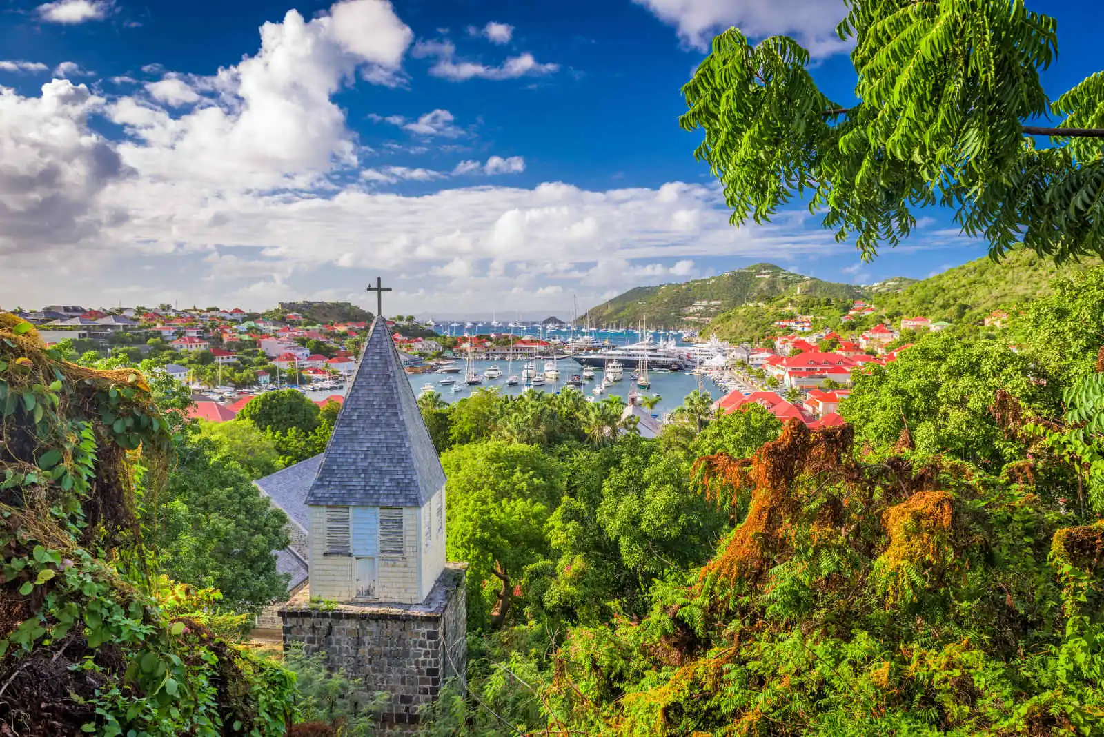 Clocher, Gustavia, Saint-Barthelemy