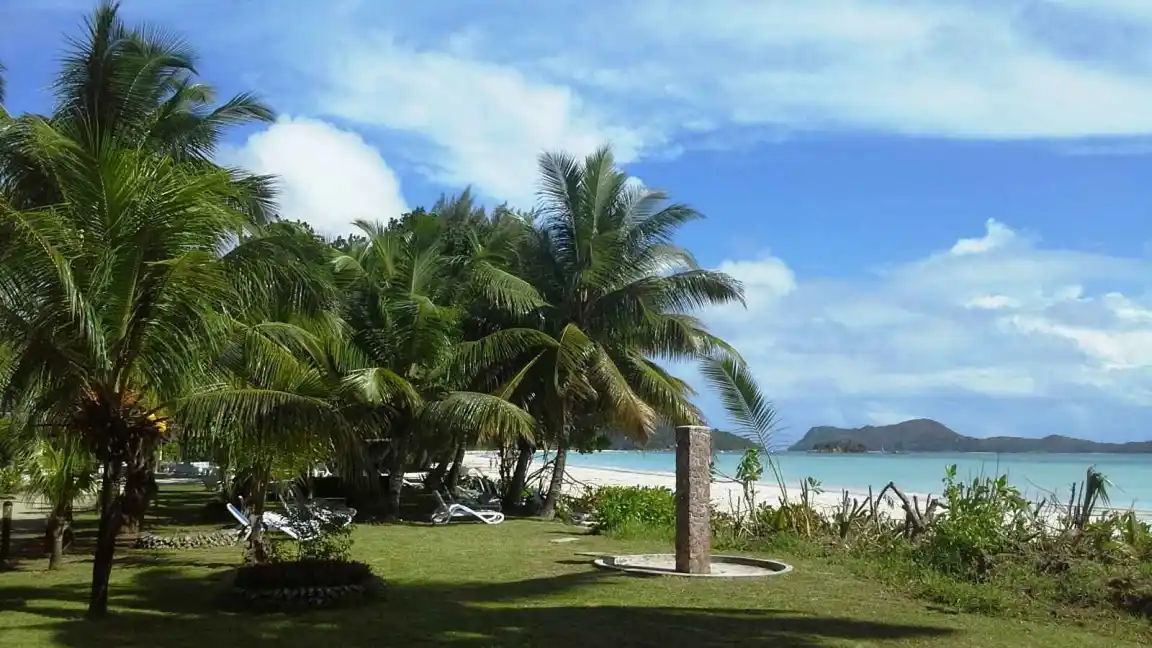 Vue extérieure, Côte d'or Lodge, Praslin, Seychelles