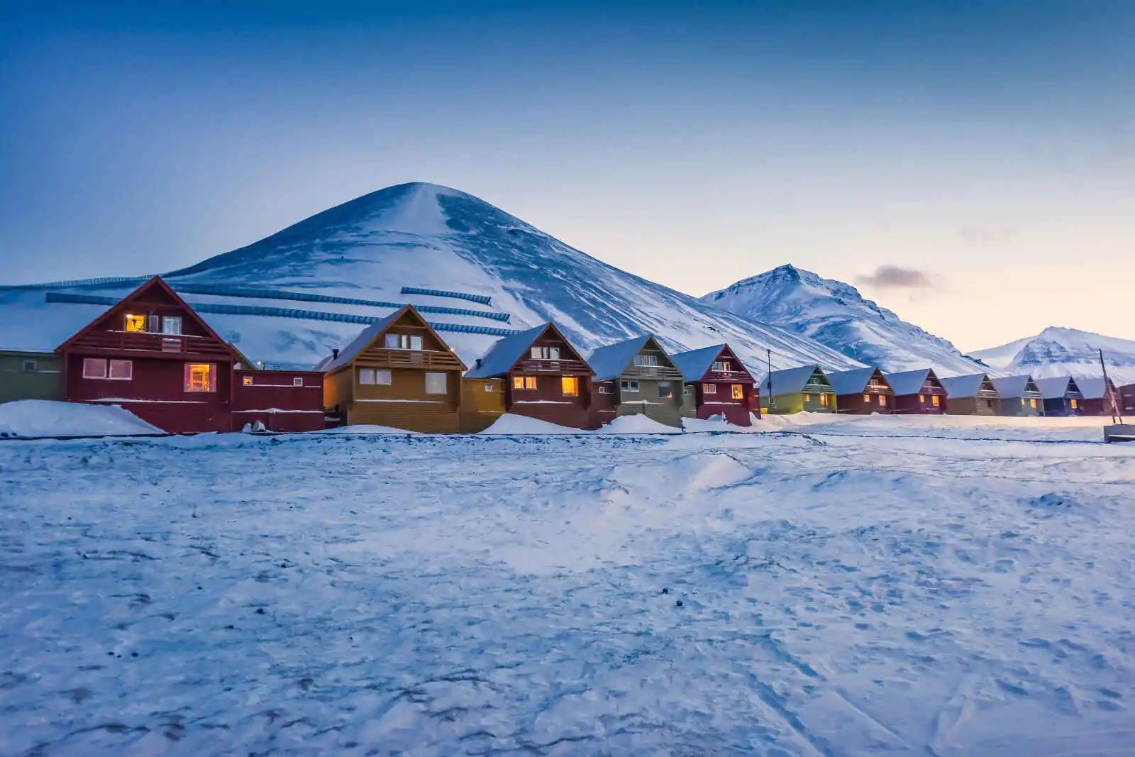 Longyearbyen, Svalbard, Spitzberg, Norvège