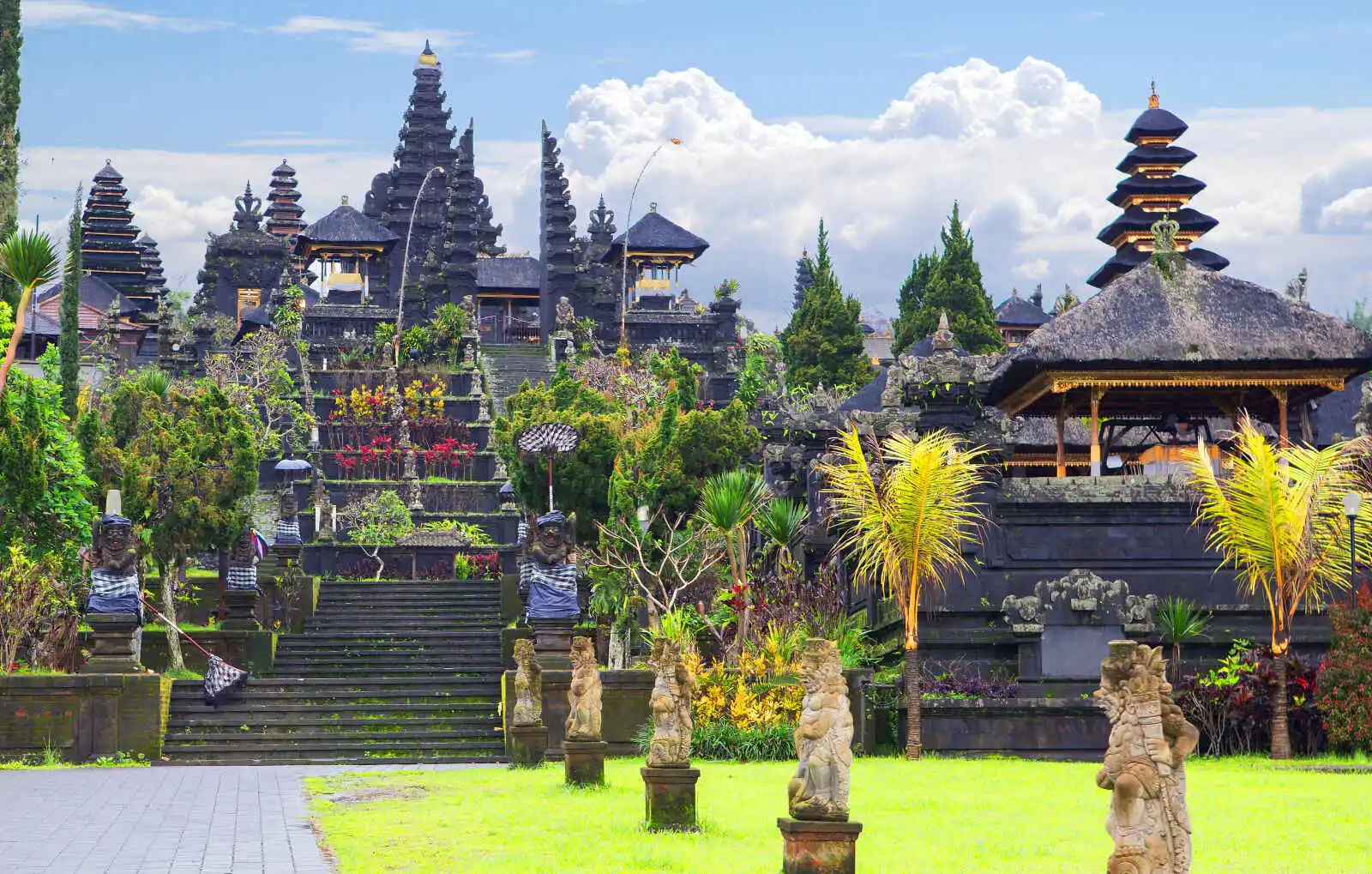 Temple de Besakih, Bali, indonésie