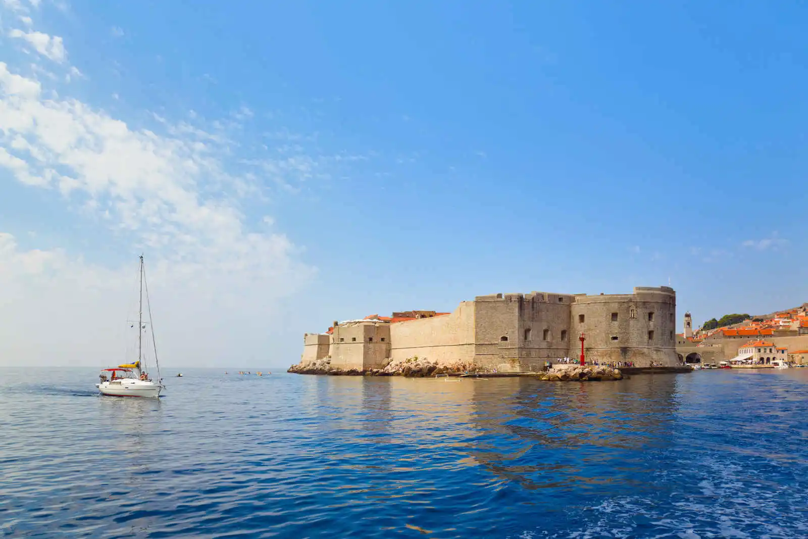 Fort de ville, Dubrovnik, Croatie