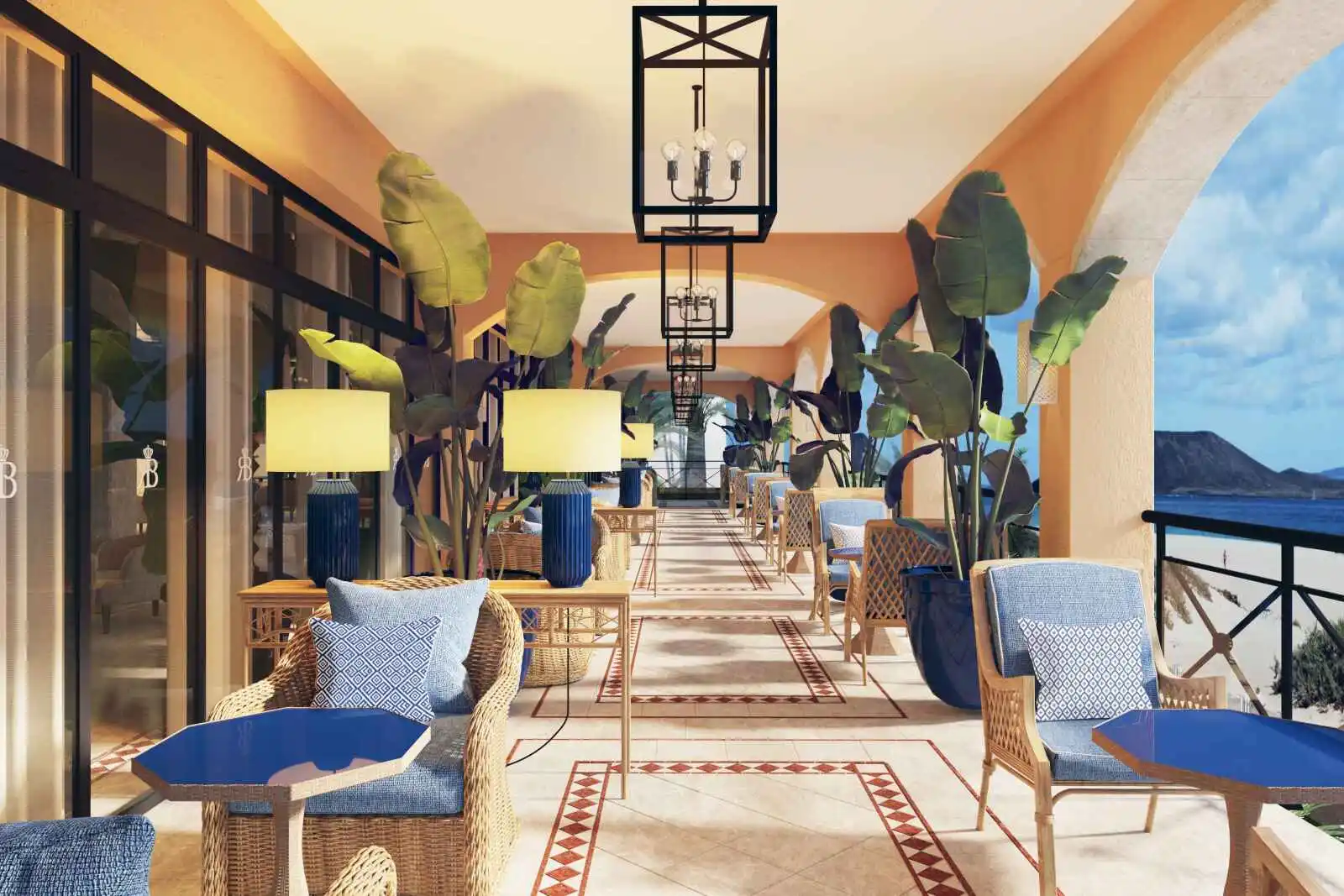Rendez-vous Bar, Hôtel Secrets Bahia Real resort & Spa, Fuerteventura, Canaries