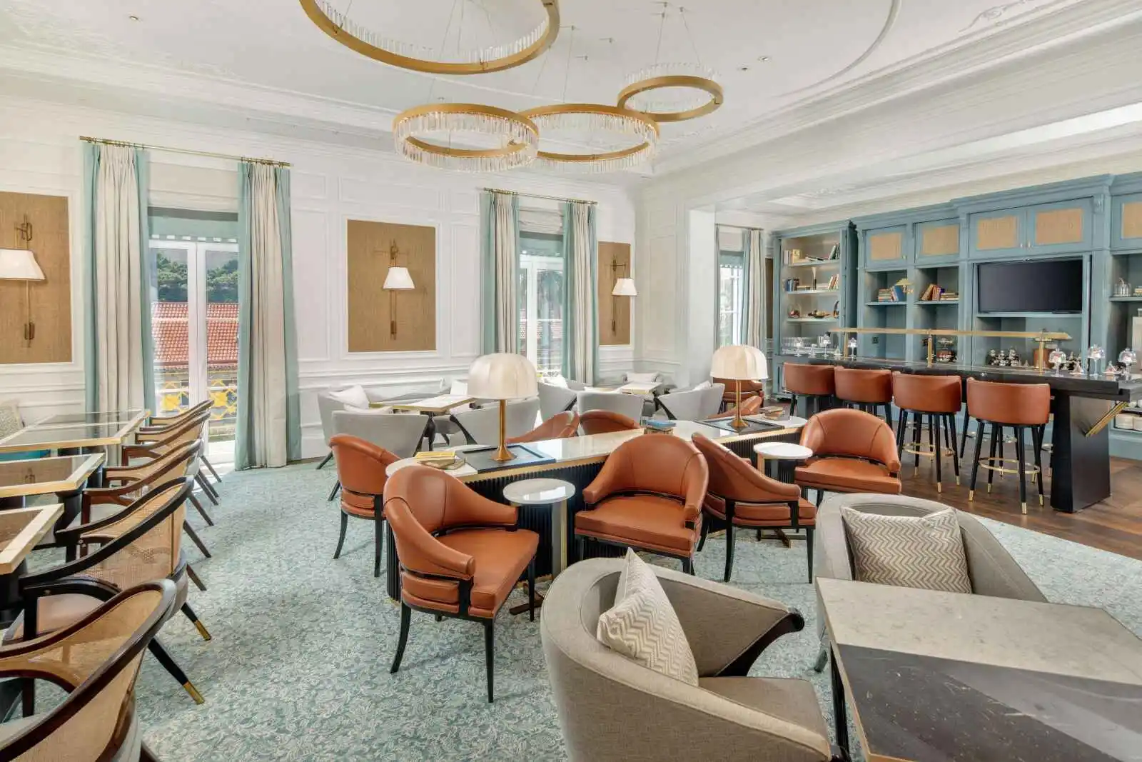 Executive Lounge, Hôtel Hilton Imperial, Dubrovnik, Croatie