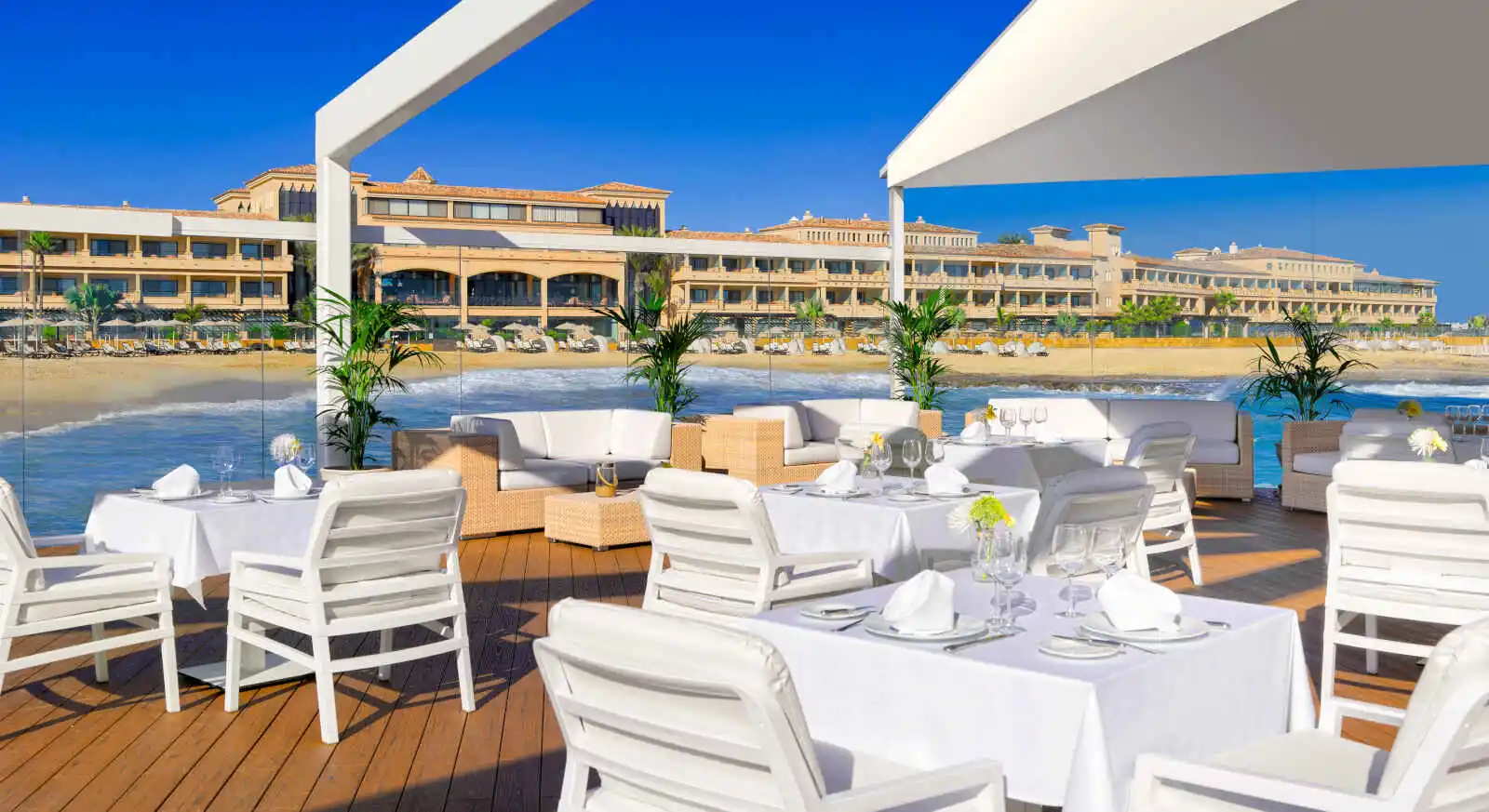 Bay Lounge et Restaurant, Hôtel Secrets Bahia Real resort & Spa, fuerteventura, Canaries