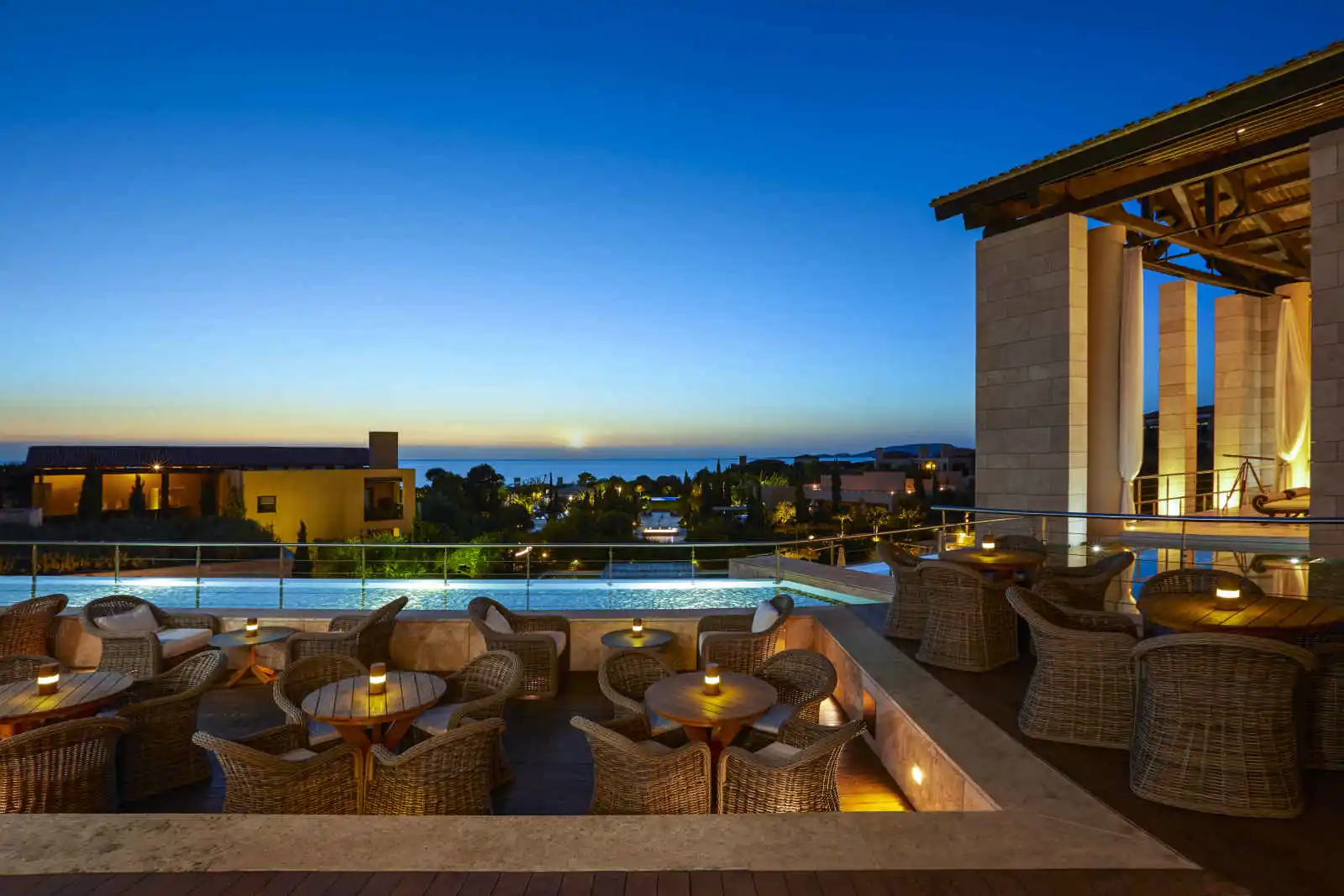 Salon Anax, hôtel The Romanos, a Luxury Collection Resort, Costa Navarino, Grèce