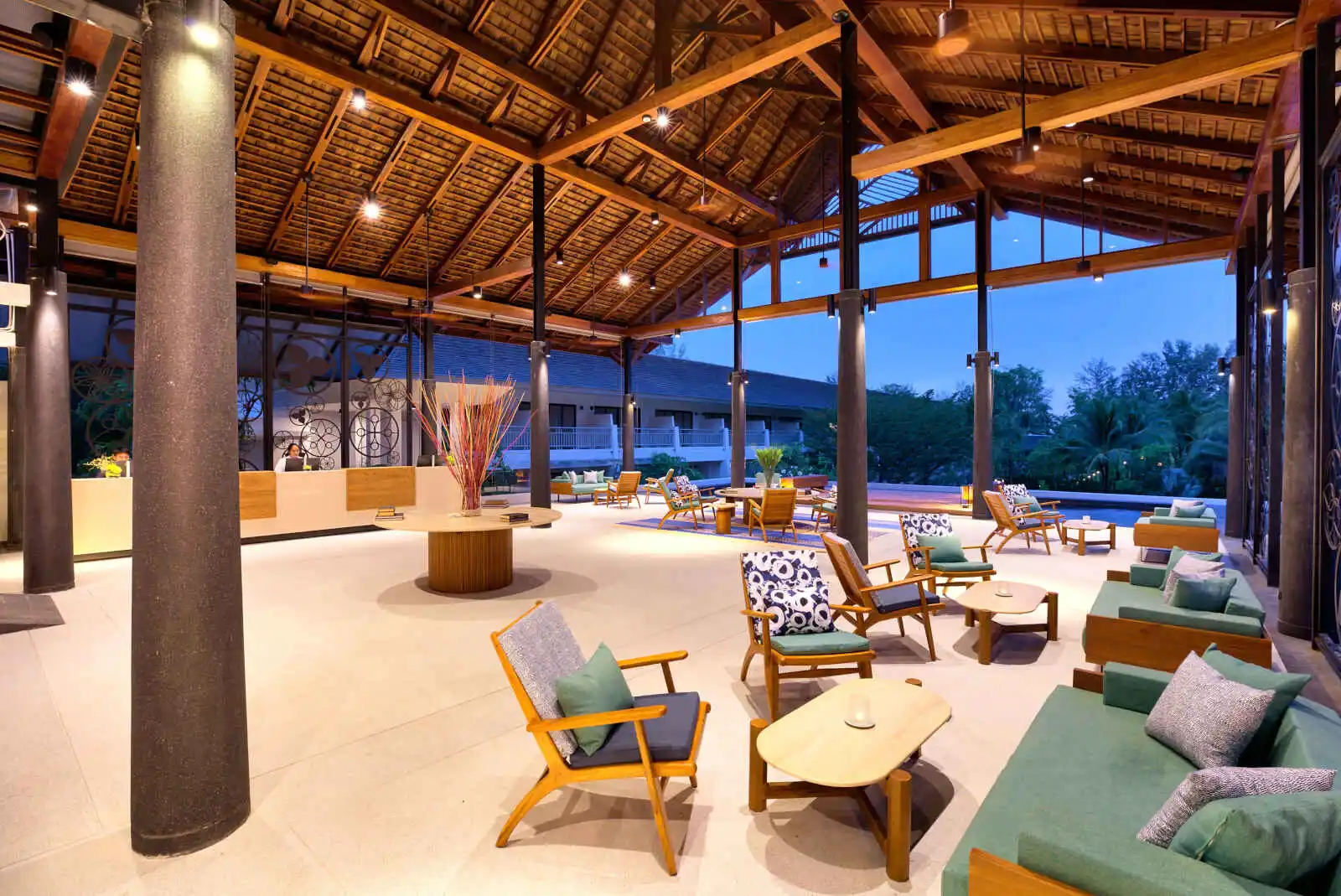 Lobby, Outrigger Khao Lak Resort, Thaïlande
