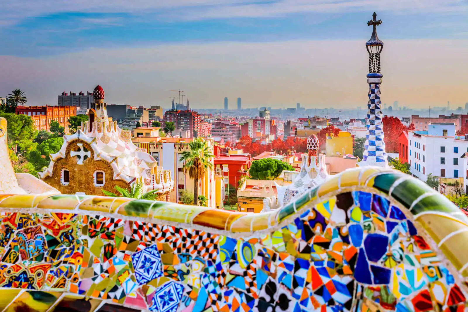 Parc Guell, Barcelone, Espagne