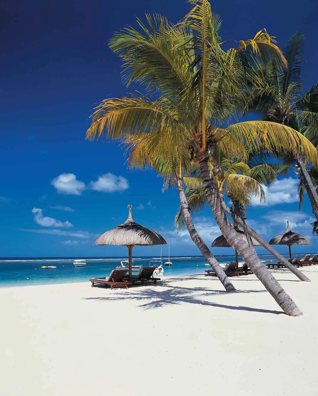 Plage, hôtel The Oberoi Beach Resort Mauritius, Pointe aux Piments, Île Maurice